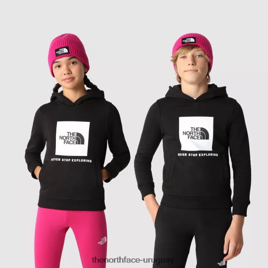 sudadera con capucha para adolescentes 2RRLTN2029 negro The North Face